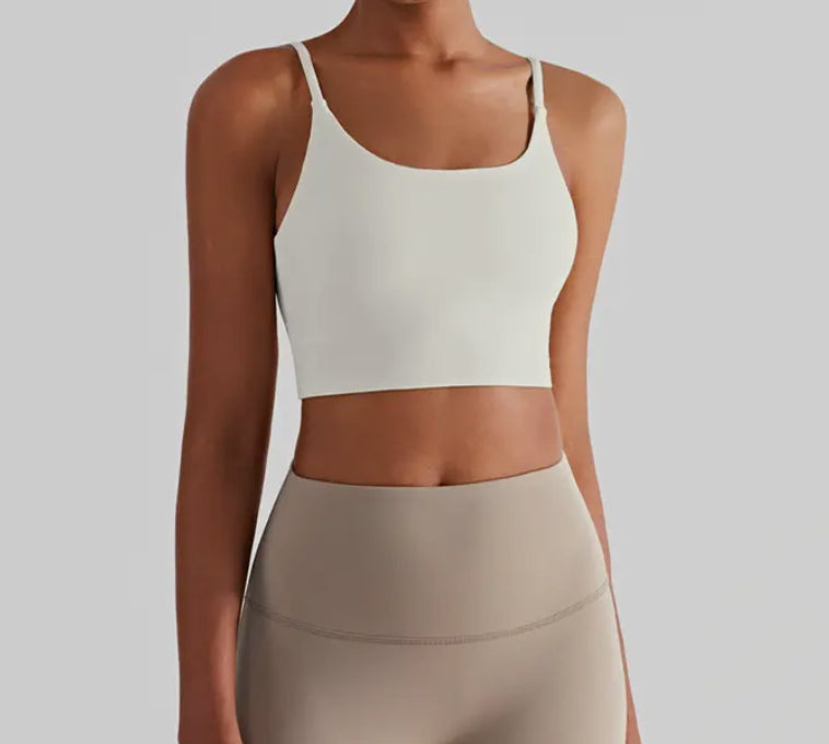 Ivory Sports Bra Top