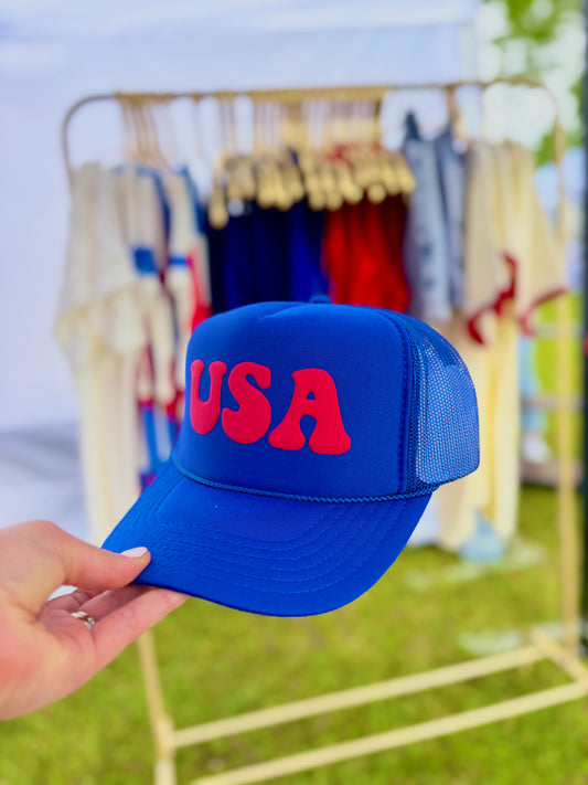 Red/Blue USA Hat