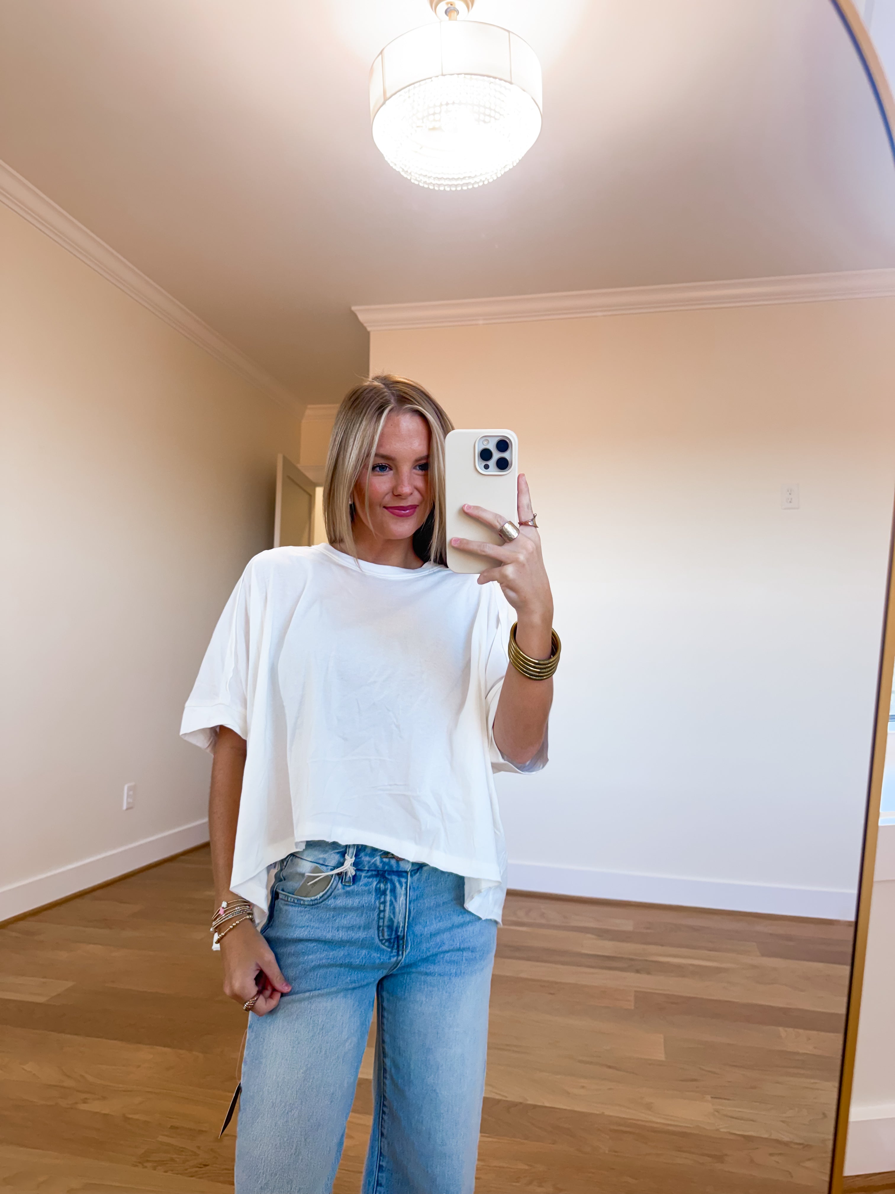 Oversized Crop Comfy Knit Top