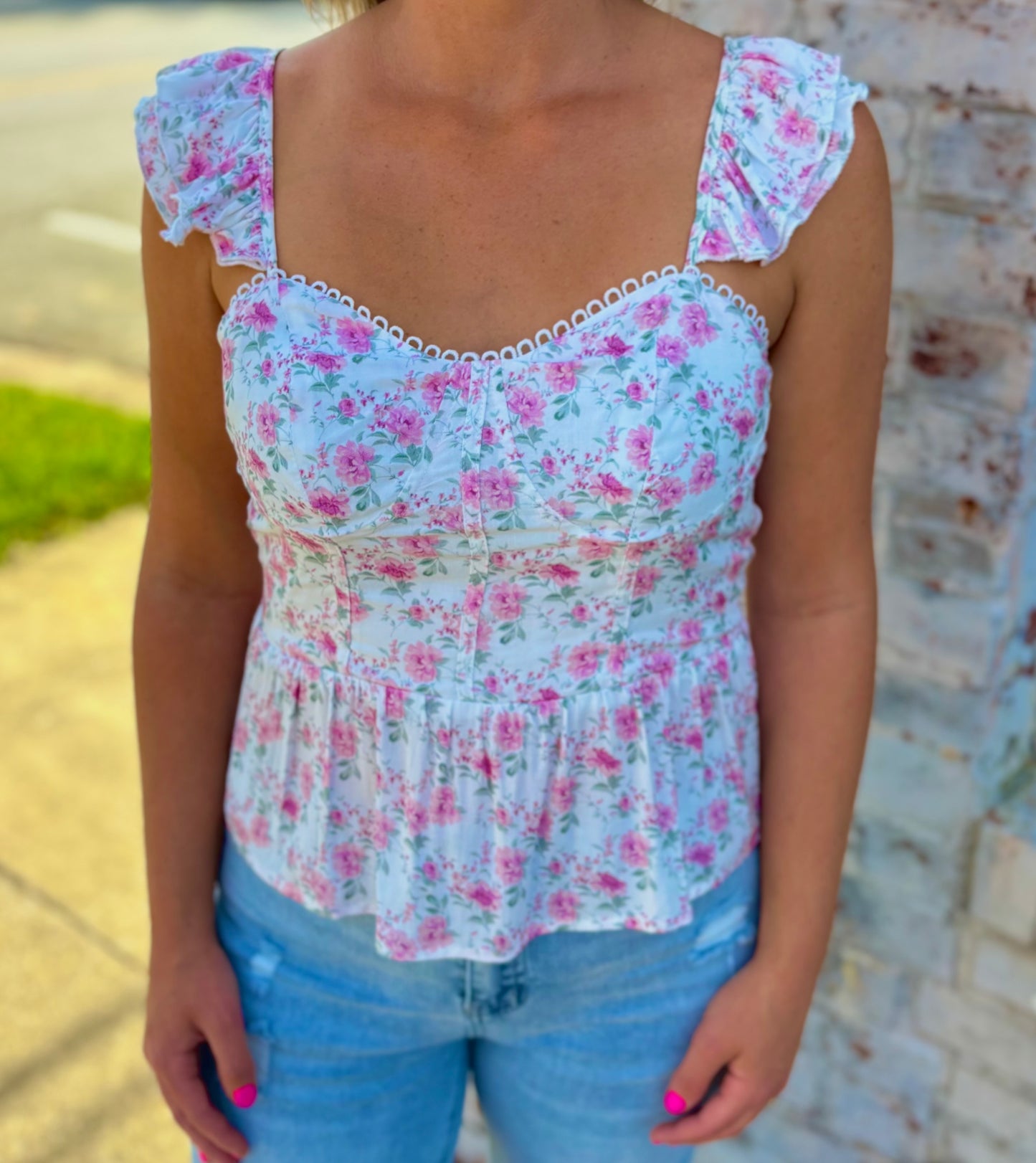 Floral Tank