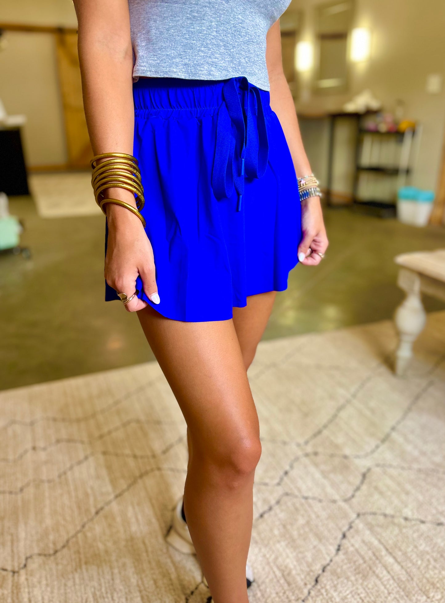 Royal Blue Tennis Skort